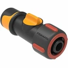 Конектор для шланга Fiskars з механізмом ВКЛ/ВІМК 19мм (3/4") (1027087)