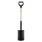 Лопата пряма з дерев'яною ручкою Fiskars Solid™ (1066722)