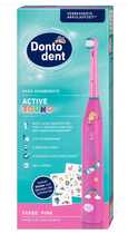 Електрична зубна щітка Dontodent Active Young, рожева