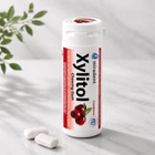 Жевательная резинка с ксилитом Miradent Xylitol Cranberry Клюква, 30 штук