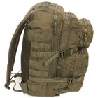 Рюкзак тактический штурмовой Mil-tec 36 л олива с Velcro-панелью (14002201) - изображение 7