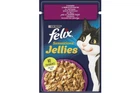 Влажный корм для кошек Felix Sensations с уткой и шпинатом в желе 85 г