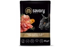 Вологий корм Savory Sterilised Індичка з морквою в желе 85 г
