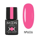 Гель-лак Moon Full Spring-Summer №606 ярко-розовый 8 мл
