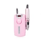 Фрезер Mobile Drill BQ-101 портативный для ногтей 45W 35000 об/мин Розовый