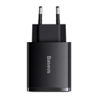 МЗП Baseus Compact Quick Charger 2U+C 30W EU Black CCXJ-E01