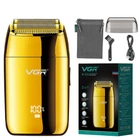 Електробритва VGR V-399, LED-дисплей, золотиста