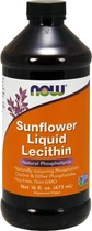 Натуральная добавка Now Foods Lecithin подсолнечный