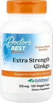 Натуральная добавка Doctor's Best Extra Strength Ginkgo 120 мг Капсулы