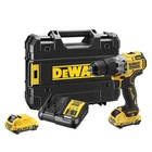 Дрель-шуруповерт ударная DeWalt бесщеточная xr Li-Ion 12в акб 2х2А·час 57.5Нм 425-1500об·мин патрон 10мм зп кейс 0.96кг dcd706d2