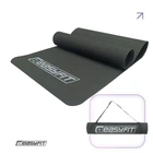 Коврик для йоги, пилатеса и фитнеса EasyFit EF-1927-BK, противоскользящий, EVA, Черный, 183×61×0,3 см.