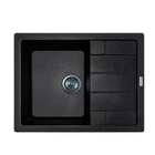Кухонна мийка Adamant Anila 645x495x200мм чорний (182496100303)