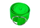 Ремень для йоги EasyFit Waist EF-1830-GN для растяжки, баланса и асан Салатовый