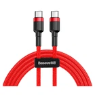 USB кабель Baseus CATKLF-G09 Cafule, Type-C, 1.0 м., Красный - 213969
