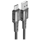 USB кабель Acefast C1-04, Type-C, 1.2 м., Чорний - 325968