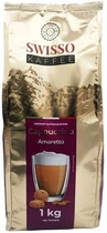 Капучіно розчинний Swisso cappuchino Amaretto Instant KaffeeGetrank Coffee Свіссо крем Амаретто 80порцій Пакет 1кг