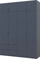 Шкаф для одежды Doros Лукас 180х50х240 см Графит (80736288)