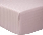 Простынь на резинке Moon&Star Satin Stripe Blush Satin 90х190х20 см (MS-850007163)