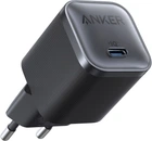 Мережевий зарядний пристрій Anker Nano Charger 45W USB-C Black (A2692L11)
