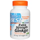 Натуральная добавка Doctor's Best Extra Strength Ginkgo 120 мг Капсулы