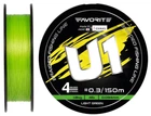 Шнур Favorite U1 PE 4x 150m (light green) #0.4/0.108mm