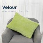 Подушка декоративна "VELOUR" Салатова, 50x70