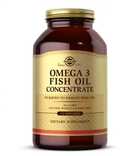 Концентрована омега-3 Solgar Omega 3 Fish Oil Concentrate 120softgels жирні кислоти в упаковці (VMD-1207546)