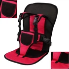 Детское бескаркасное автокресло Multi Function Car Cushion Красный, Универсальное авто кресло ребенку