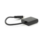 Переходник HDMI M to VGA F 0.1m 4K/2K black Voltronic