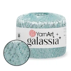 YarnArt Galassia, Мята №5811 - пряжа с микропайетками, 25 г / 112 м, декоративная блестящая нить для одежды и аксессуаров