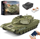 Конструктор танк Абрамс MIA2 Main Battle Tank Mould King Technik 20033 1168 деталей с дистанционным управлением