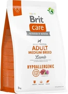 Сухой корм для взрослых собак средних пород Brit Care Adult Medium Breed Lamb & Rice