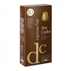 Кава у капсулах Carraro don Carlos Espresso Bar Nespresso 10шт