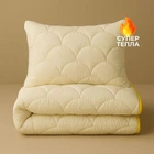 Набір ПОПКОРН TM IDEIA ковдра 140х200 см + подушка 50х70 см, з кукурудзяним наповнювачем, антиалергенна, супер тепла