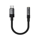 Перехідник ACEFAST USB-C to 3.5mm audio converter J12 |0.15m| black