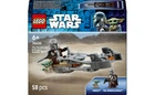 Конструктор Lego Star Wars Скоростной мотоцикл Мандалорца и Грогу, 58 деталей 75436
