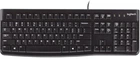 Клавіатура Logitech K120 (UKR OEM) (920-002643)