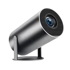 Мини-проектор DITONG HY300 Plus LED 300 ANSI Android 11 Wi-Fi 6 Bluetooth 5.0 3W Black (3_08364)