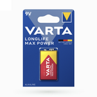 Батарейка VARTA LONGLIFE MAX POWER 6LR61 BLI 1 шт