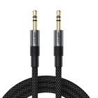 Аудіокабель ACEFAST J10 3.5mm AUX audio adapter cable Black (6974316285267)