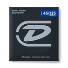 Струны для бас-гитары Dunlop DBN45125T Nickel Plated Steel Medium 5-String Tapered B (45-125)