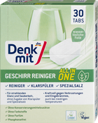 Таблетки для посудомийних машин Denkmit Nature 30 шт