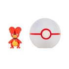 Ігровий набір Pokemon W15 - Магбі в покеболі 5 см (6900007396554)