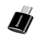 Перехідник Baseus USB Female To Type-C Male Adapter Converter 2.4A Black CATOTG-01