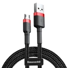Кабель Baseus Cafule USB-A to Micro-USB 2m Black/Red (CAMKLF-C91)