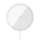 Беспроводное зарядное устройство Baseus Simple Mini 3 15W Silver with MagSafe (CCJJ040012)