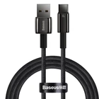 Кабель Baseus Tungsten Gold Fast Charging 100W USB-A to USB-C 1m Black (CAWJ000001)