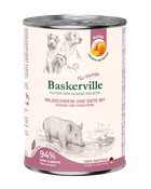 Консервований корм Baskerville Holistic Качка кабан гарбуз