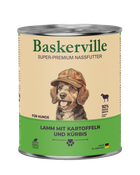 Вологий корм для собак Baskerville Баранина з картоплею і гарбузом