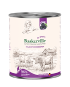 Вологий корм для собак Baskerville Super Premium Kalb Mit Brombeeren Телятина й ожина